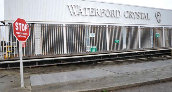  The European Court of Justice has found in favour of Waterford Crystal workers who took a case against the State for the loss of their pensions when the company went bankrupt.  Photograph: Sasko Lazarov/Photocall Ireland