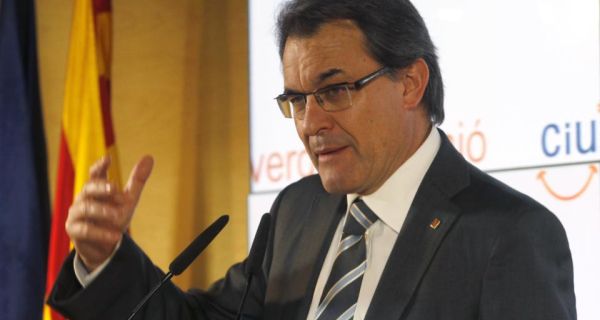 Convergencia i Unio party leader  Artur Mas
