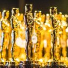 Gold and glory: Oscars waiting to be awarded at last year’s ceremony. Photograph: Christopher Polk/Getty