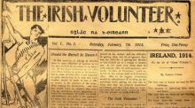 First edition: the Irish Volunteer was loaded with references to Clontarf and the “struggle against the Danes” 