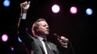 Julio Iglesias on stage in South Africa. Photograph: Michelly Rall/Wireimage