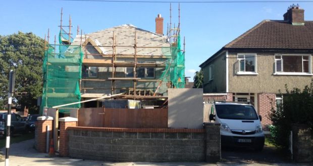 Image result for house under construction dublin