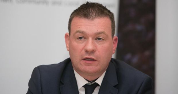 Minister for the Environment <b>Alan Kelly</b> TD during a Budget 2015 press <b>...</b> - image
