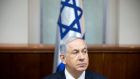 Israeli prime minister Benjamin Netanyahu. Palestinians have criticised the Israeli goverment for withholding tax revenue in response to the Palestinian move to join the International Criminal Court. Photograph: Oded Balilty/Reuters