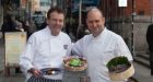 Padraig Og Gallagher of The Boxty House and Kevin O’Toole of Chameleon Restaurant launching the Temple Bar Taste Trail