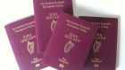 The service has slowed significantly as a result of an increased demand following a glut of passport applications. Photograph: Bryan O’Brien/The Irish Times