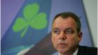 Outgoing Aer Lingus CEO Christoph Mueller said that 2014 was a “very successful for Aer Lingus, with strong performance across our businesses”. (Photograph: Bryan O’Brien/The Irish Times)