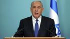Israeli Prime Minister Benjamin Netanyahu delivers a statement to the media in Jerusalem. Netanyahu said on Wednesday it was not too late for world powers still locked in nuclear negotiations with Iran to demand a “better deal”. Photograph: Debbie Hill/Reuters