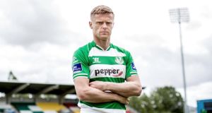 Damien Duff could make his Shamrock Rovers debut in Monday’s Airtricity League game against Cork City in Tallaght. Photograph:   James Crombie/Inpho
