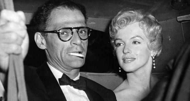Playwright Arthur Miller with wife Marilyn Monroe. File photograph: Keystone/Getty Images