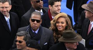 Jay-Z and Beyonce promoted music service Tidal, but the service is still trailing rivals. Photographer: Scott Eells/Bloomberg 