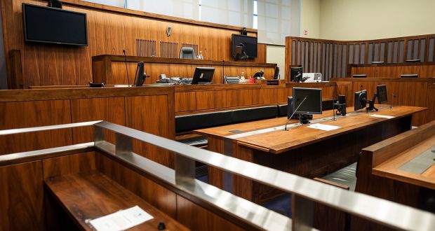 The child gave evidence via video-link and with the help of a intermediary who explained questions to him. It is the first time an intermediary has been used in an Irish court. Photograph: Collins Courts