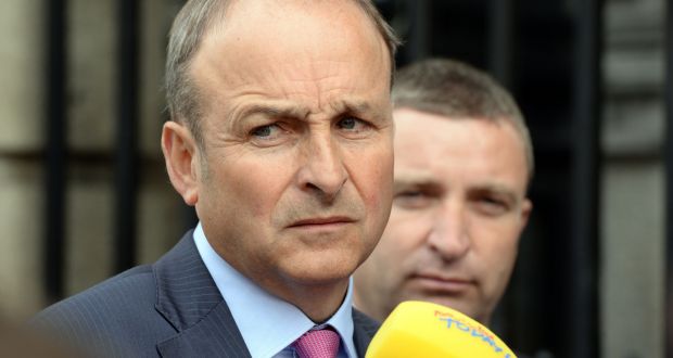 Micheál Martin Fianna Fail leader Micheal Martin: has led party into an unfamiliar political no-man’s land. Photograph: Eric Luke