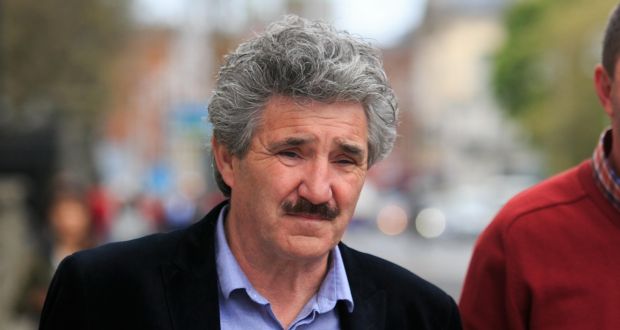  Independent TD John Halligan during  talks for government at Government Buildings, Dublin. File photograph: Gareth Chaney/Collins