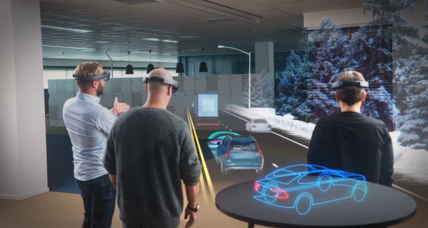 Volvo cars’ Microsoft HoloLens experience