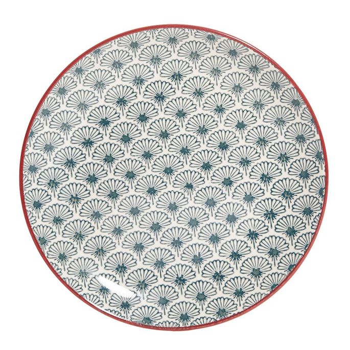 This repeat pattern Rose is one of the new collections from Carolyn Donnolly Eclectic at Dunnes Stores (dunnesstores.com). The art deco-inspired side plate costs €6. There are matching bowls and Asian-style platters also in the range for €6. 
