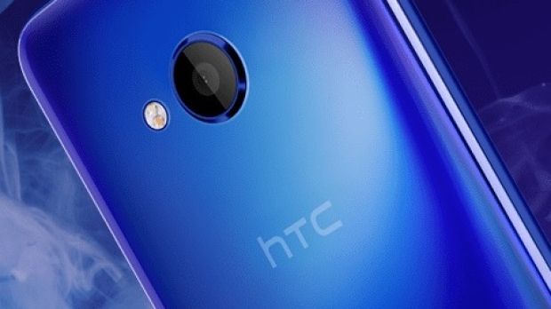 Visually appealing: The HTC U Play’s shiny design makes it stand out from the big manufacturers like Samsung and Apple