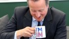 Former British prime minister David Cameron during the Brexit referendum campaign. Photograph: Gareth Fuller/AFP/Getty Images
