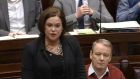 Sinn Féin leader Mary Lou McDonald said she found the phrase “abortion on demand” offensive.
