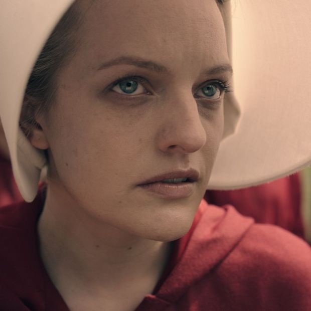 Elisabeth Moss in the television adaptation of The Handmaid’s Tale. Photograph: Hulu