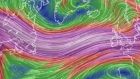 The north Atlantic jet stream is moving northwards and increasing in speed. That is an added complication