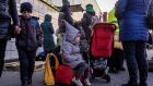 The Government was also preparing to open mass accommodation centres, to provide immediate shelter in the event of a surge of arrivals. Photograph: WOJTEK RADWANSKI/AFP via Getty Images