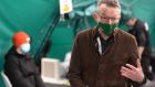 Dr Colm Henry, chief clinical officer HSE: ‘Just because the [mask] mandate was removed at the end of February doesn’t mean people don’t have to wear them.’ Photograph: Dara Mac Donaill / The Irish Times