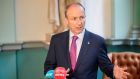 Taoiseach Micheál Martin said the school completion programme  has played a key role in engaging students at risk of early school leaving. Photograph: Niall Carson/PA Wire