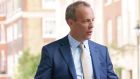 British  justice secretary Dominic Raab pledges the UK government will take ‘whatever measures are necessary’ to reform the protocol. It will be dealt with in the coming ‘weeks and months’.  Photograph: Victoria Jones/PA 