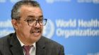 World Health Organisation secretary general Dr Tedros Ghebreyesus said Covid-19 cases rose in four out of six regions of the world last week. Photograph: Fabrice Coffrini/AFP via Getty Images