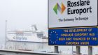 Traffic on direct routes between Irish ports and mainland Europe rose 94 per cent last year, driven largely by reduced use of the ‘landbridge’ route across Britain with continental Europe. Photograph: Paul Faith/AFP 