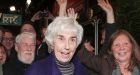 Independent candidate Maureen O&rsquo; Sullivan at the count centre in the RDS
