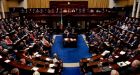 The newly elected Ceann Comhairle Se&aacute;n &Oacute; Feargha&iacute;l addressing the opening day of the 32nd D&aacute;il in Leinster House. Photograph: Maxwells
