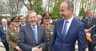 A deal on government has been a long time coming between Fine Gael leader and acting Taoiseach Enda Kenny (left) and Fianna F&aacute;il leader Micheal Martin. Photograph: Barbara Lindberg