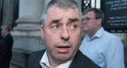 Independent TD Kevin &lsquo;Boxer&rsquo; Moran pictured outside government buildings on Thursday night. Mr Moran is set to support Fine Gael. Photograph: Dave Meehan/The Irish Times
