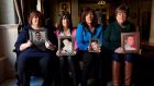 The Irish Heart Foundation
 today launched a national campaign to
 has called for a halt to the destruction of newborn screening card blood samples which could save the lives of extended family members of more than 1,000 young victims of Sudden Cardiac Death. Pictured are mothers from the SADs support group with photos of their deceased sons: Monica Martinfrom Rialto (who lost her son Connor, aged 16, in 2005)
, Eileen Nevinfrom Clondalkin (who lost her son Stephen, aged 18, in 2007)
, Sally Hegarty 
from Rathfarnham (who lost her son Rory, aged 16, in 2009) 
and Maureen KellyChair of the SADS Support Group (who lost her son Daragh, aged 21, in 2003)
. Photograph:
Leon Farrell / Photocall Ireland