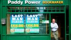 It was a good day for Paddy Power, with shares rising 0.9 per cent to €69.85, a near all-time high. Photograph: Aidan Crawley 