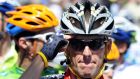 A leaked UCI internal memo says that Lance Armstrong tested positive for corticosteroids four times during the 1999 Tour de France. Photograph:  John Giles/PA