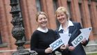 Eimear Kenny (left), ICON’s HR vice-president, and Helen Brophy, director of executive education with the UCD Michael Smurfit Graduate Business School