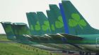 Aer Lingus reported operating losses of €45.5 million for the first three months of 2013. Photograph: Frank Miller/The Irish Times