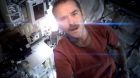 Commander Chris Hadfield performs a version of David Bowie’s Space Oddity on board the International Space Station.
