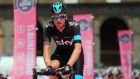 Bradley Wiggins has been forced to withdraw from the Giro d’Italia because of a chest infection. Photograph:   Bryn Lennon/Getty Images