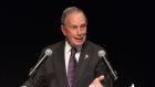 New York City mayor Michael R Bloomberg: a vocal advocate of gun control. Photograph: D Dipasupil/Getty Images