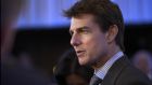 Tom Cruise attending the Irish premiere of Oblivion at the Savoy cinema in Dublin in early April.  Photograph: Brenda Fitzsimons 
