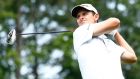 US Open champion Justin Rose of England shot a 68 to move to five under in Connecticut. Photograph: Jared Wickerham/Getty Images