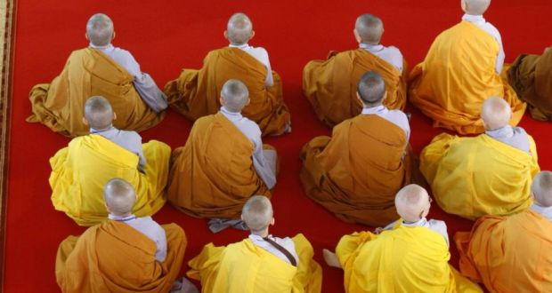 Image result for images of buddhist monks and nuns