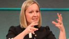 Crisis of conscience:  Lucinda Creighton has thrived in the European portfolio but has had conflict within Fine Gael. Photograph:   Justin Mac Innes/Getty Images