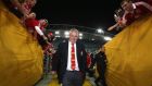 Lions head coach  Warren Gatland  walks down the tunnel after his team’s victory over Australia in the third Test at    ANZ Stadium  in Sydney, Australia. Photograph: David Rogers/Getty Images