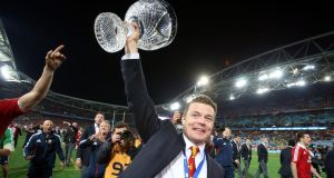 With the way he conducted himself off the field regarding his non selection for the third Lions Test,  Brian O’Driscoll showed the qualities that have enabled him to stay at the top for so long. Photograph: Dan Sheridan/Inpho