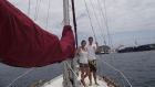 Eithne Sweeney and Myles Henaghan: put their marriage through stress testing by sailing a 35ft boat across two major oceans